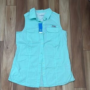 Columbia Women's Sleeveless Aqua Top